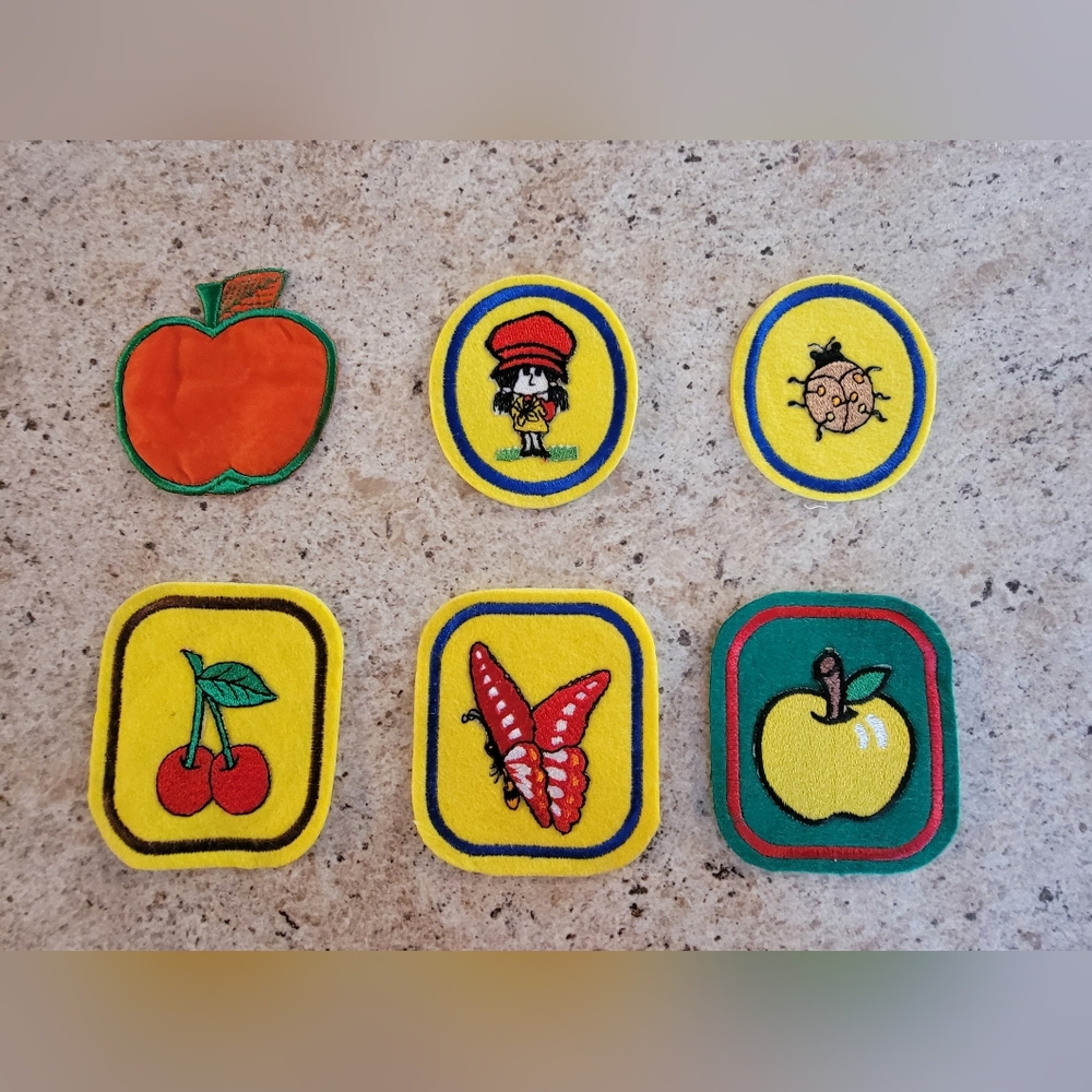 Colorful Embroidered Patch Set - Picture 2 of 4